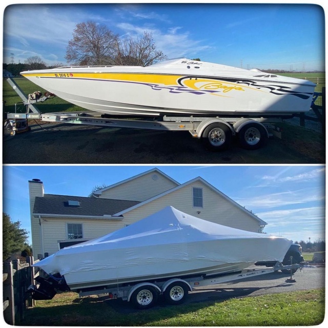 Boat Shrink Wrap